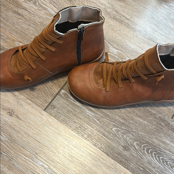 Brown Ankle Boots for Women - Picture 2 of 7